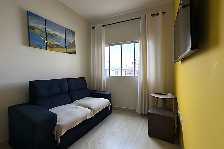 Apto completo a 350m da Praia - Aviação