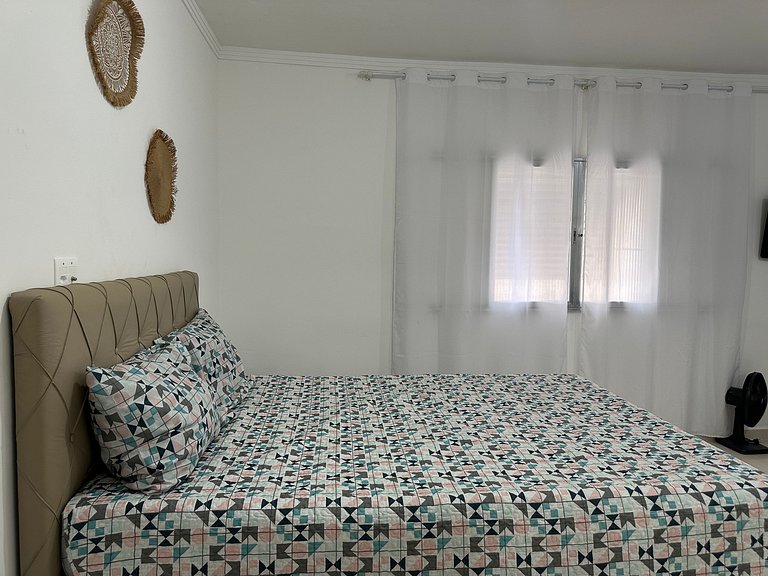 Pé na Areia: Apê c/ Vista para o Mar - Guilhermina