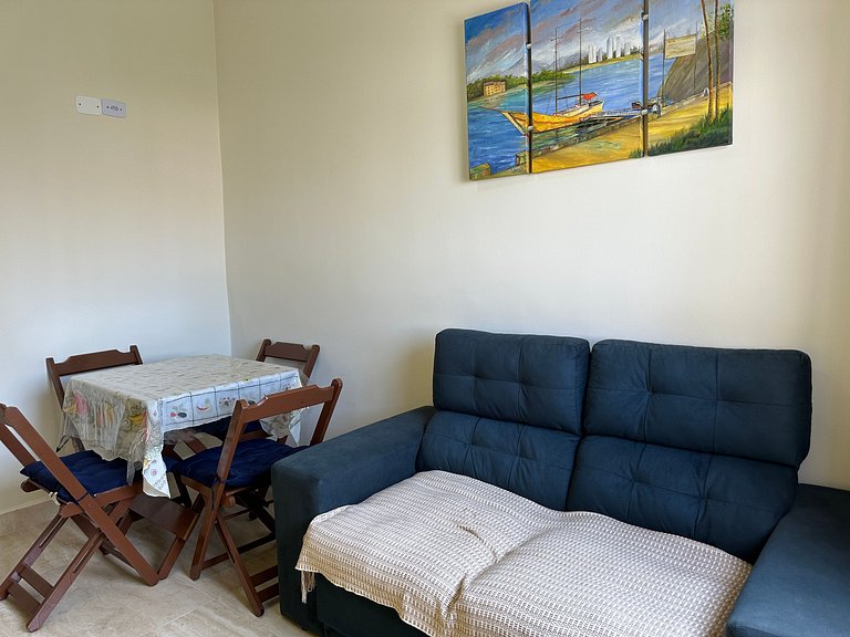 Apartamento Completo a 3 quadras da Praia