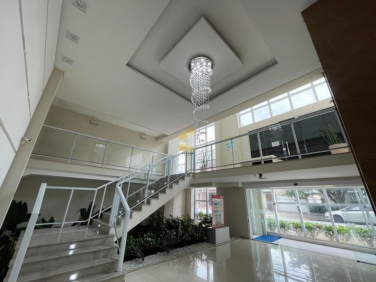 Ocian 2 quartos, suíte e piscina,quadra da praia