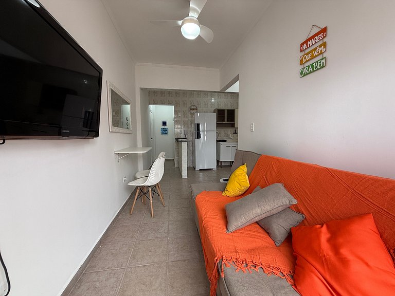Localização Perfeita na Mirim! 100m da Praia!