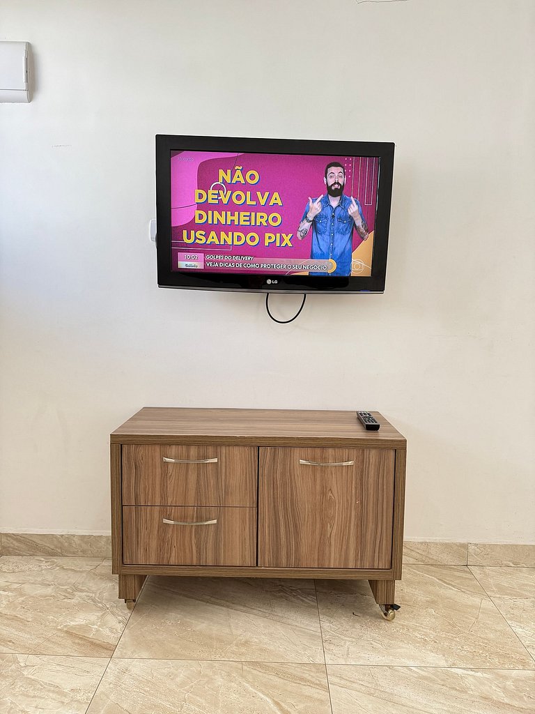 Apartamento com vista incrível a beira mar