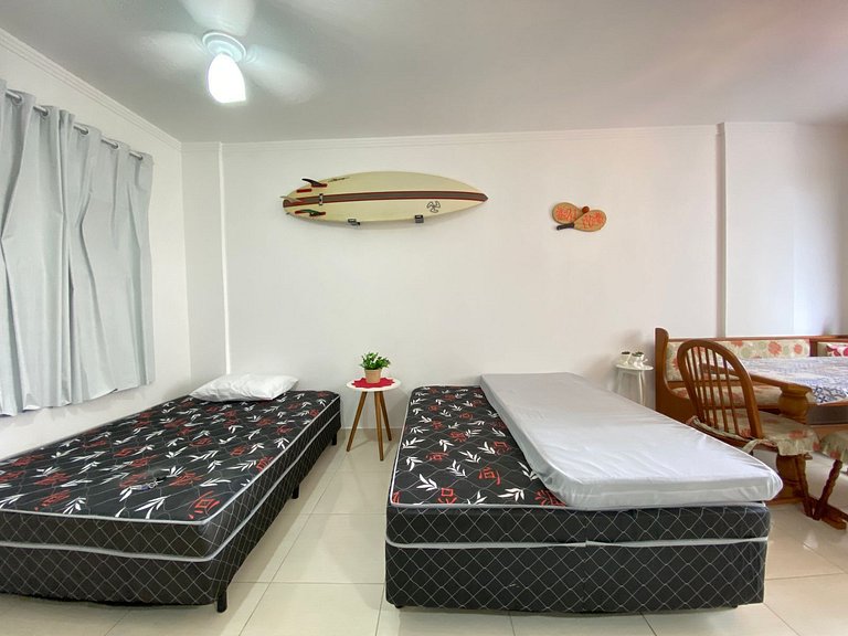 Apartamento 1 dormitório na Tupi! Frente Mar!