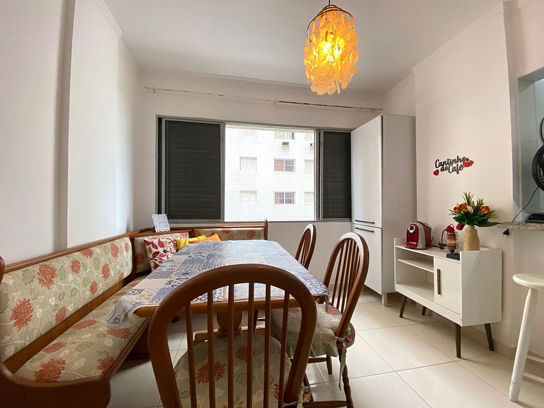 Apartamento 1 dormitório na Tupi! Frente Mar!