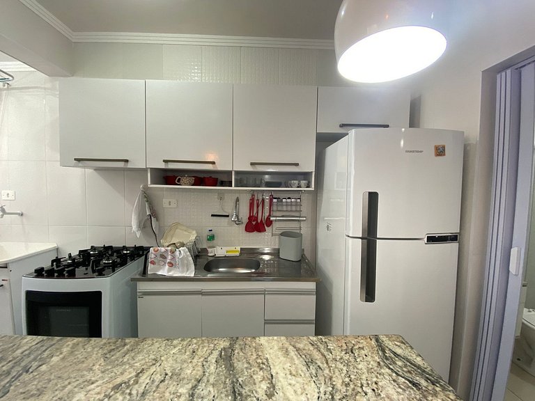 Apartamento 1 dormitório na Tupi! Frente Mar!