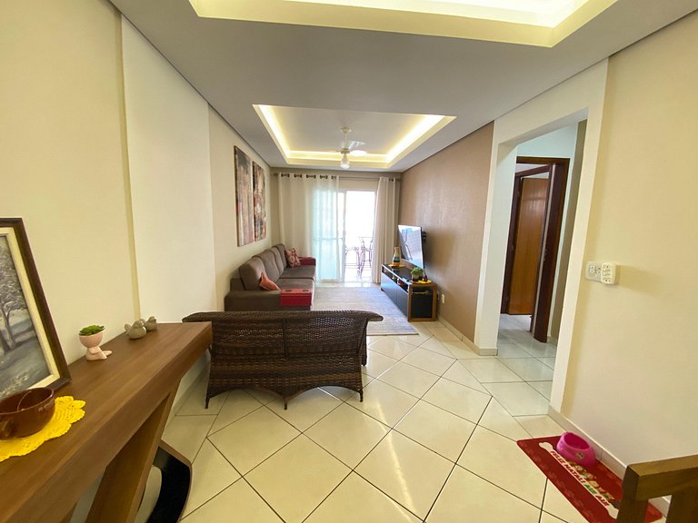 Conforto na Praia – Apto 2 Qtos Guilhermina