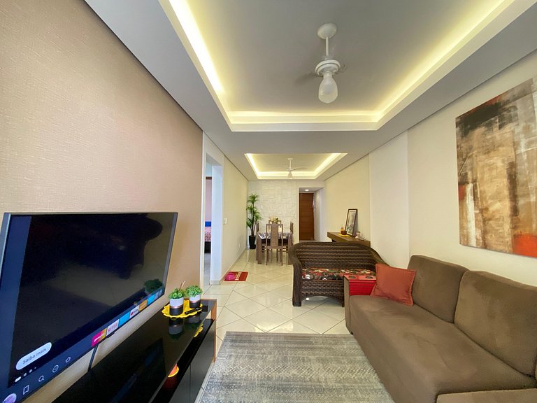 Conforto na Praia – Apto 2 Qtos Guilhermina