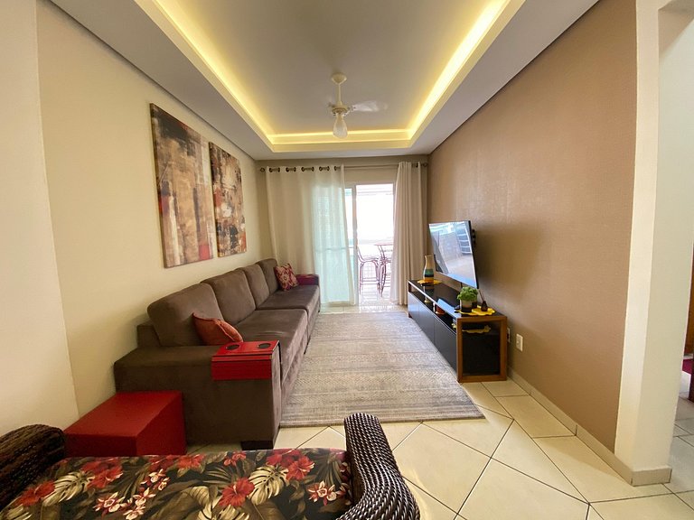 Conforto na Praia – Apto 2 Qtos Guilhermina