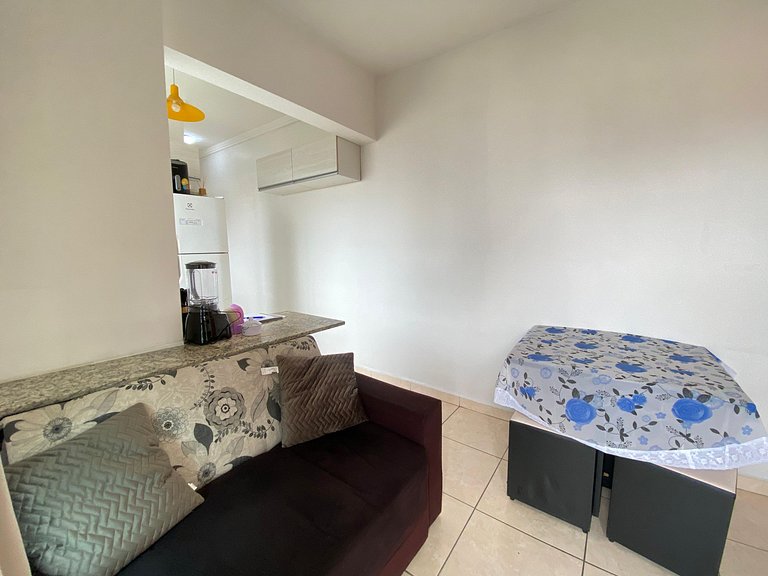 Conforto e Praia – Apto 1 Dorm Aviação
