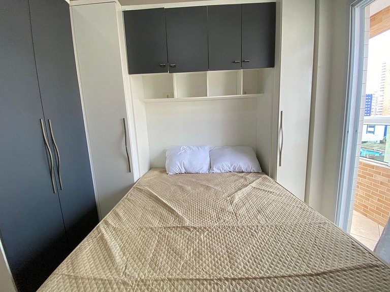 Conforto e Praia – Apto 1 Dorm Aviação