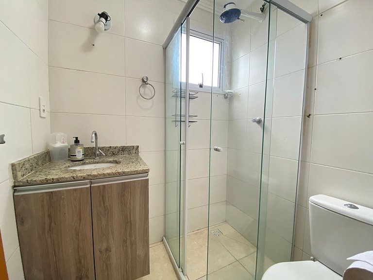 Conforto e Praia – Apto 1 Dorm Aviação