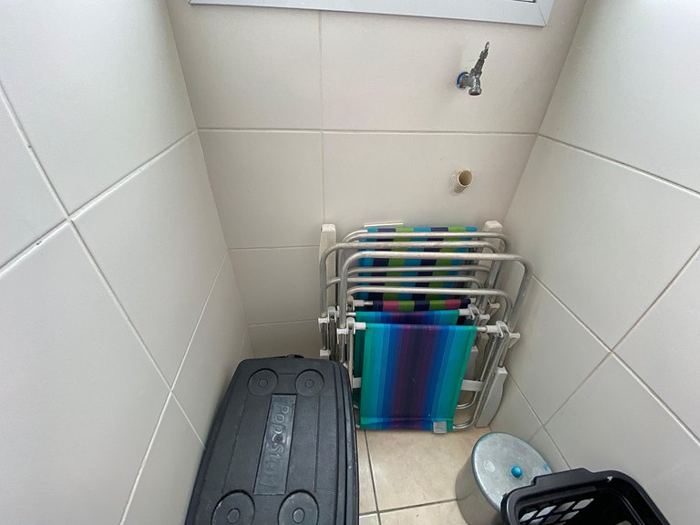 Conforto e Praia – Apto 1 Dorm Aviação