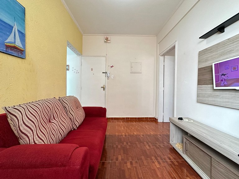 Apto completo a 500m da Praia na Guilhermina