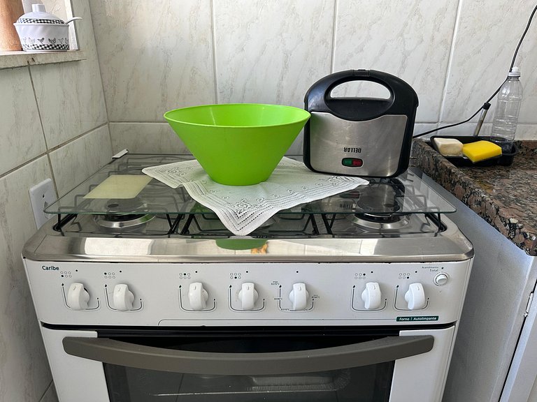 Apto na Tupi - 5 min da Praia!