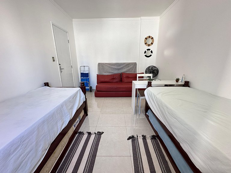 Apto na Tupi - 5 min da Praia!