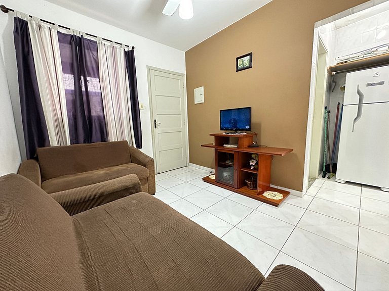 1 Dorm Pé na Areia – Praia Guilhermina