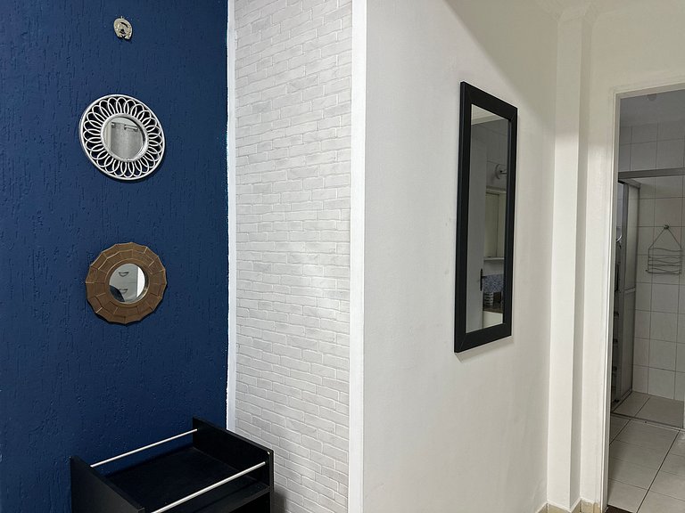 Apto 1 dorm no Canto do Forte - Próximo a Praia!