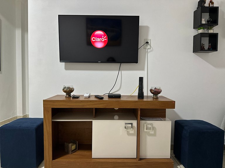Apto 1 dorm no Canto do Forte - Próximo a Praia!
