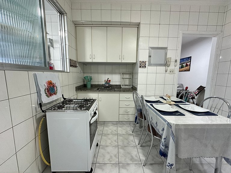 Apto 1 dorm no Canto do Forte - Próximo a Praia!