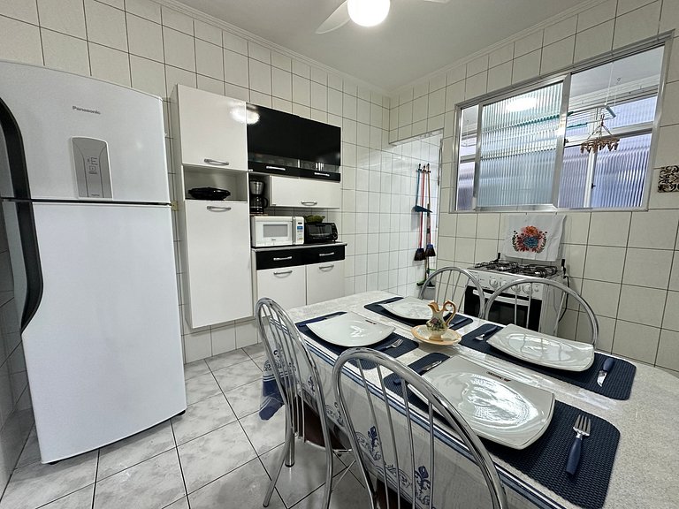Apto 1 dorm no Canto do Forte - Próximo a Praia!