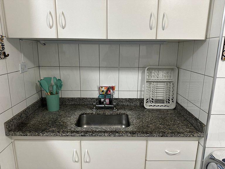 Apto 1 dorm no Canto do Forte - Próximo a Praia!