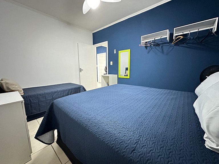 Apto 1 dorm no Canto do Forte - Próximo a Praia!