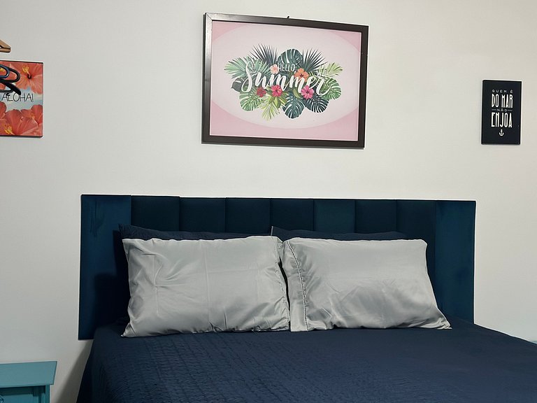 Apto 1 dorm no Canto do Forte - Próximo a Praia!