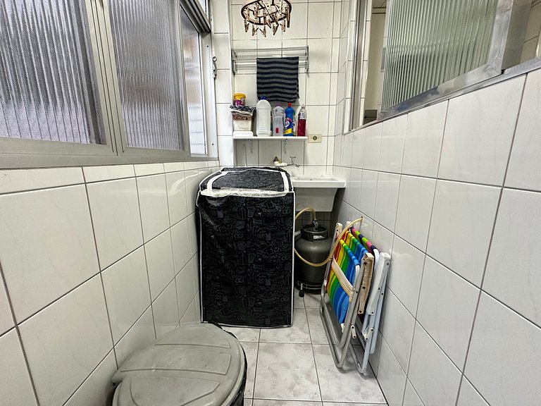 Apto 1 dorm no Canto do Forte - Próximo a Praia!