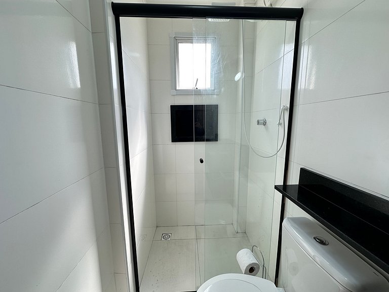 Apto Vila Mirim, 2Qts (1Suíte), Vista Mar!