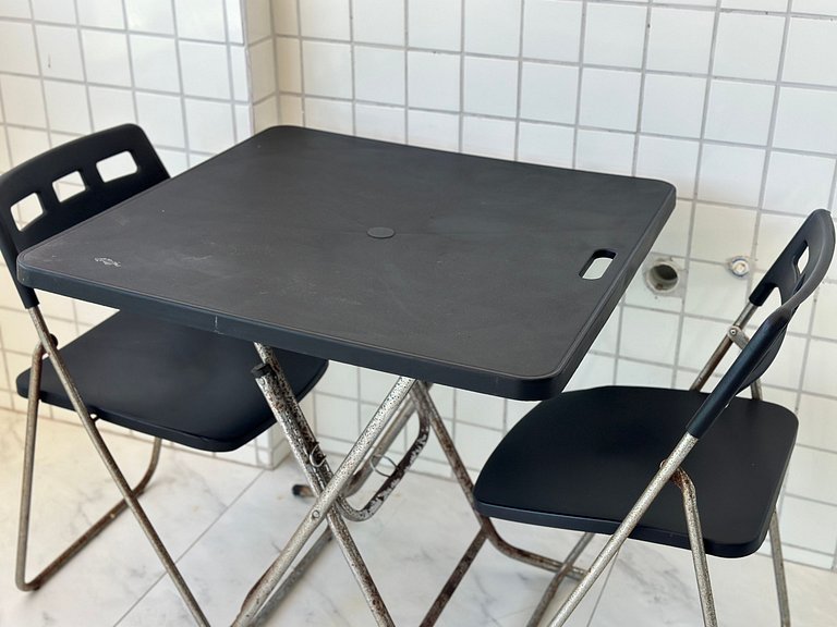 Apto Vila Mirim, 2Qts (1Suíte), Vista Mar!