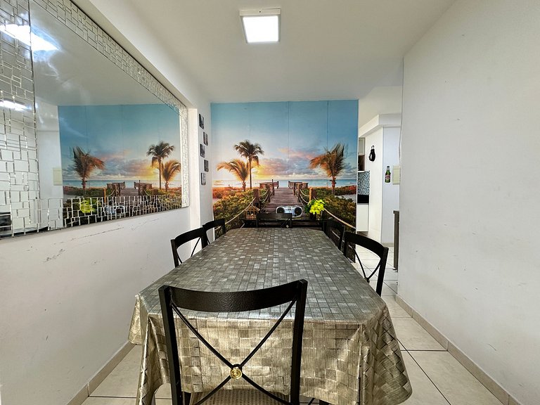 Ocian: 2 quartos, suíte e perto da praia