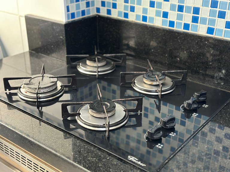 Ocian: 2 quartos, suíte e perto da praia