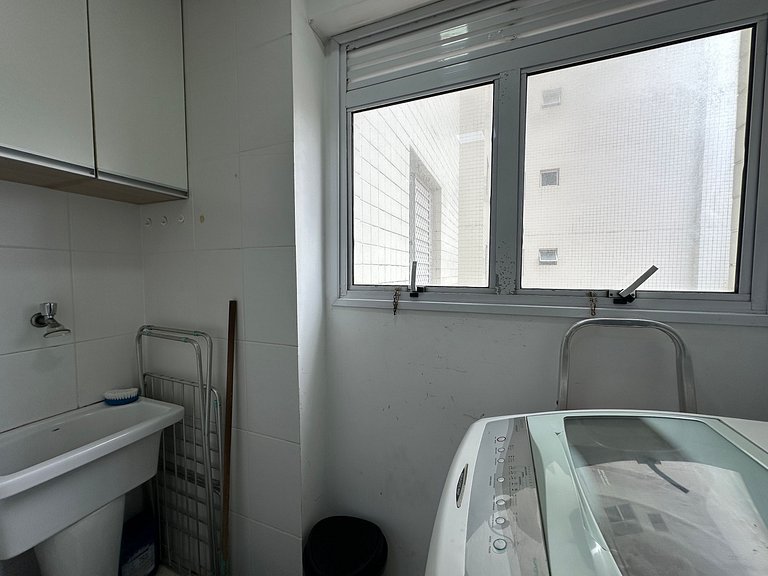 Ocian: 2 quartos, suíte, piscina e perto da praia