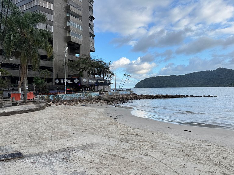 Apto à Beira-Mar em São Vicente