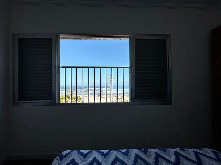 Vista incrível do Mar! 1 dorm na Tupi!