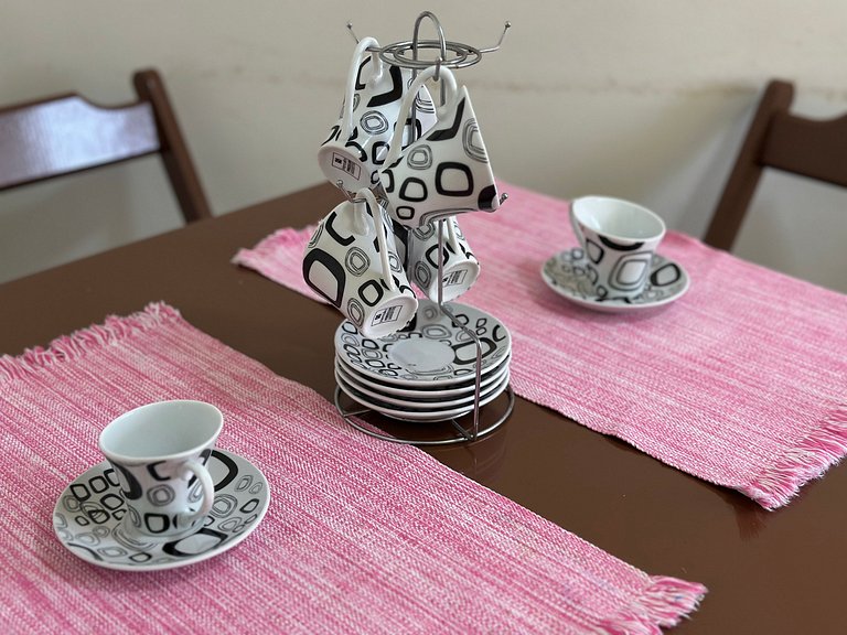 Apto completo a 350m da Praia - Aviação