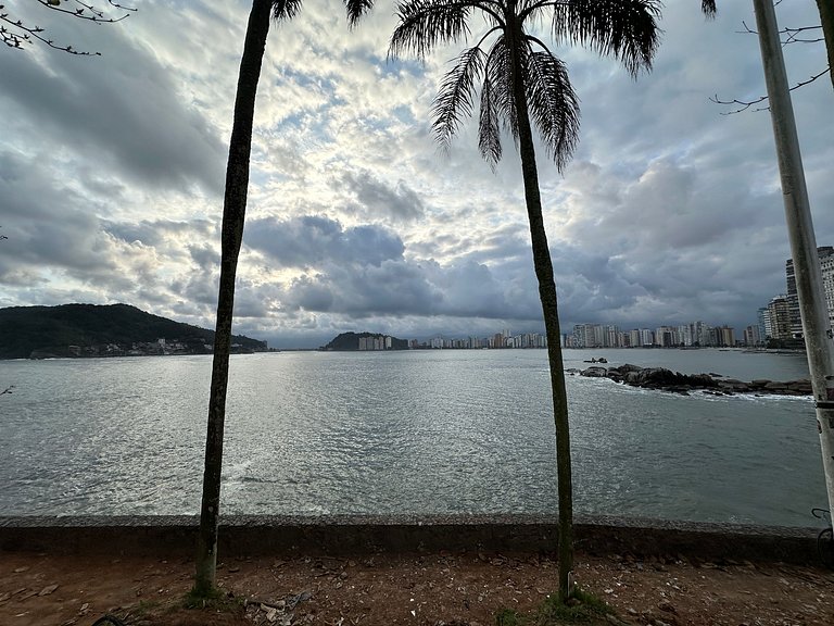 Vista Mar de tirar o fôlego - Ilha Porchat