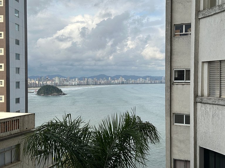 Vista Mar de tirar o fôlego - Ilha Porchat