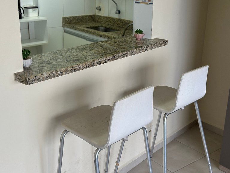 Vista Mar de tirar o fôlego - Ilha Porchat