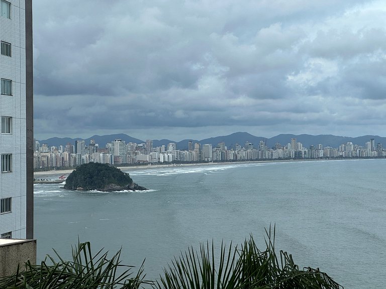 Vista Mar de tirar o fôlego - Ilha Porchat