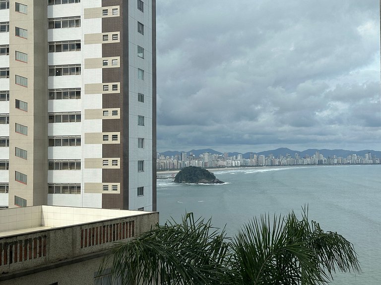 Vista Mar de tirar o fôlego - Ilha Porchat