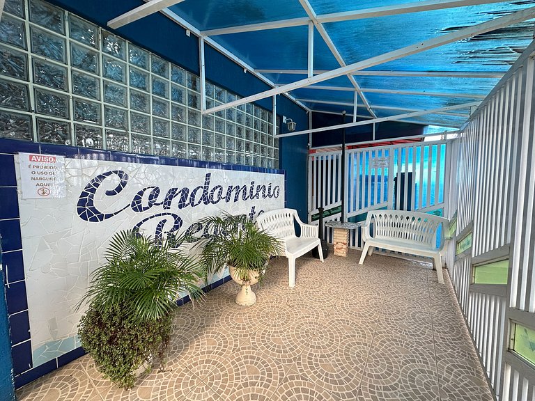 Pé na areia em Nova Mirim com Wi-Fi e conforto!