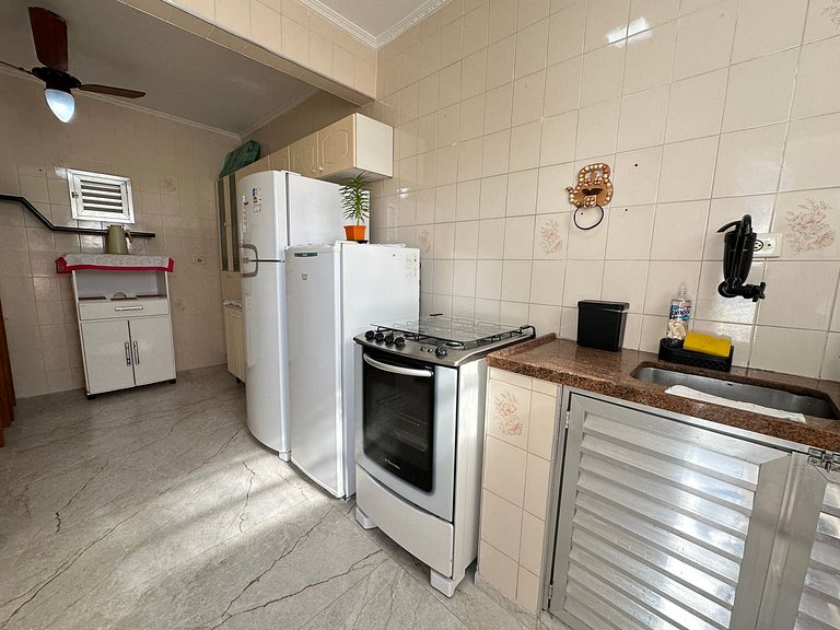 Canto do Forte: conforto, Wi-Fi e garagem!
