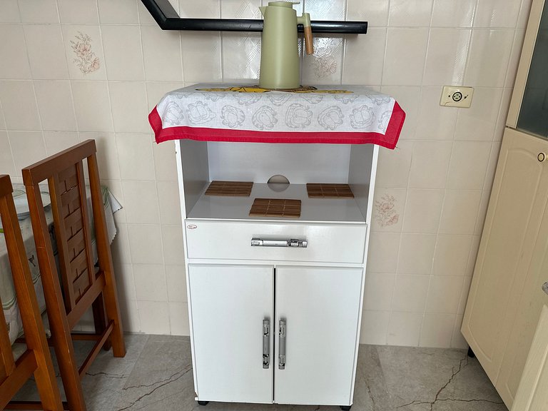 Canto do Forte: conforto, Wi-Fi e garagem!