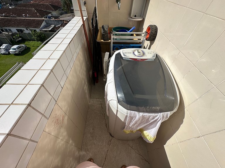 Canto do Forte: conforto, Wi-Fi e garagem!
