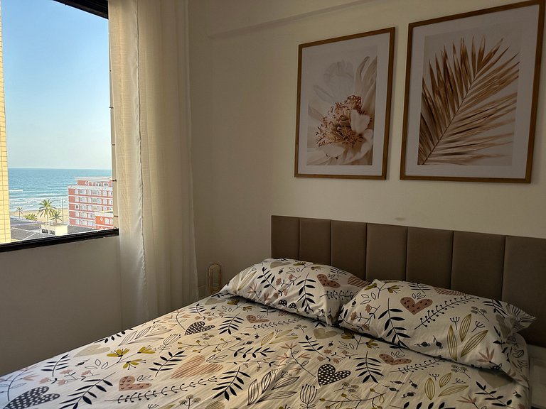 Tupi: praia a 2 min e muito conforto!