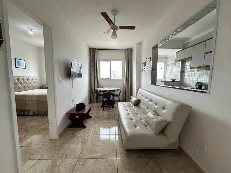Vista mar a 700m da praia – Vila Tupi