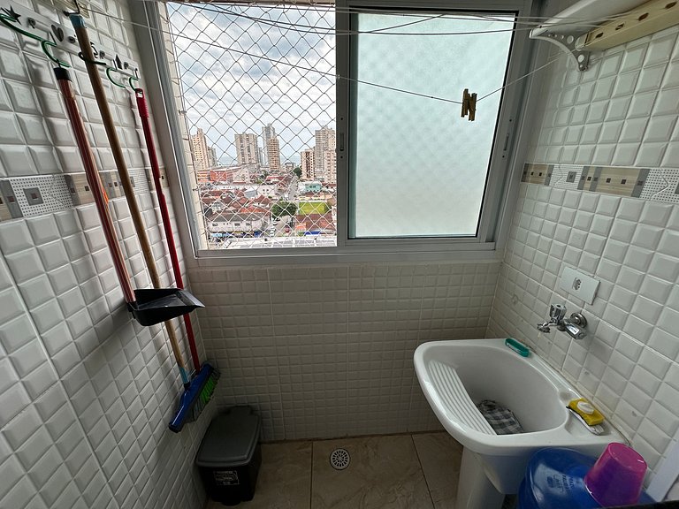 Vista mar a 700m da praia – Vila Tupi