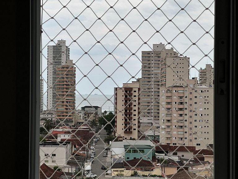 Vista mar a 700m da praia – Vila Tupi