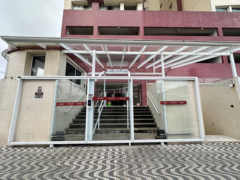 Vista mar a 700m da praia – Vila Tupi